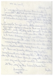 Mobster Meyer Lansky Autograph Letter Signed to Joseph Sheiner of the Israeli Security Agency, From June 1973 -- ''...I hope the war is over soon with a just peace...''